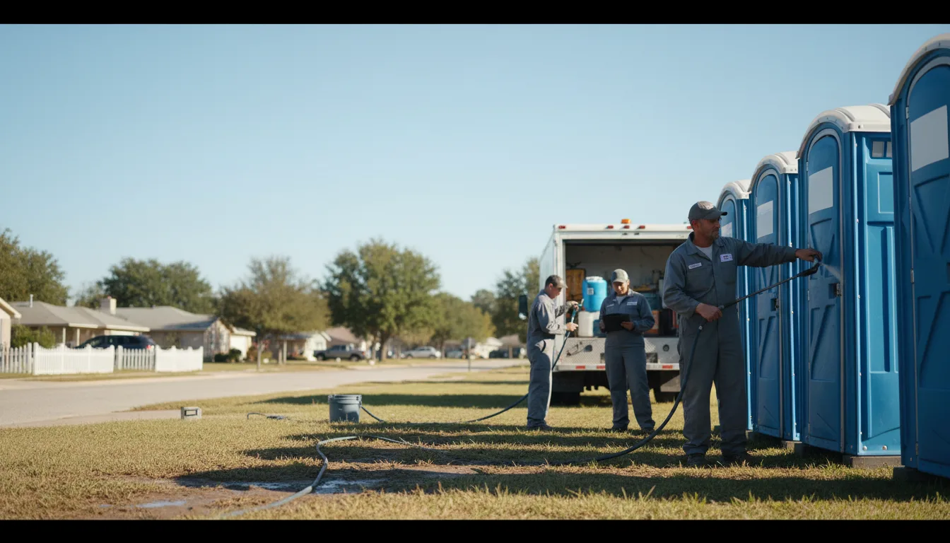 Long-Term Portable Toilet Rental in Fair Oaks, IN near me